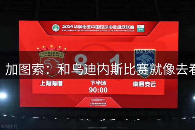 加图索：和乌迪内斯比赛就像去看牙医一样痛苦